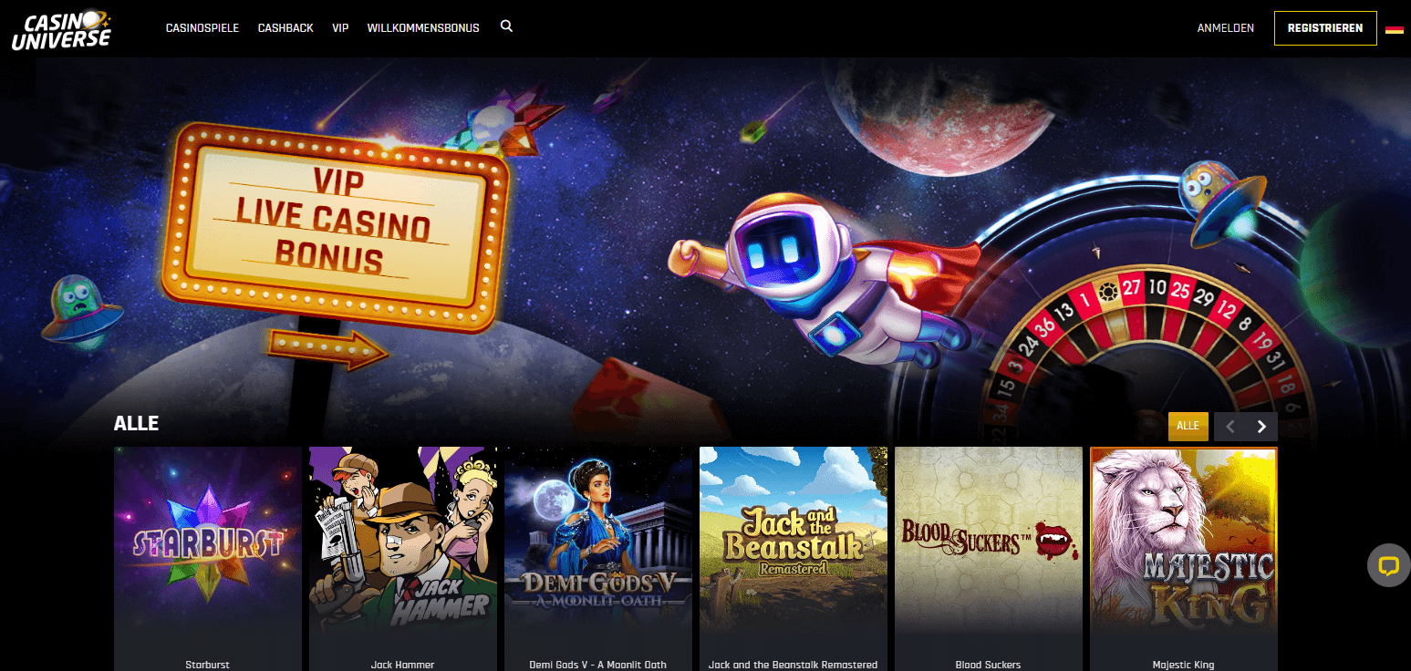 Casino Universe Online Casino