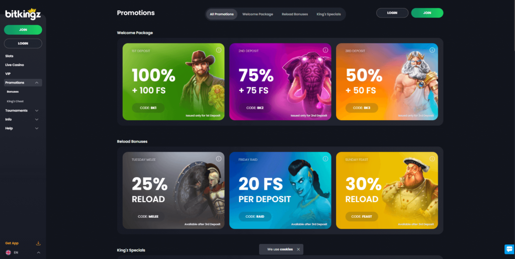 Bitkingz New Bitcoin Casino