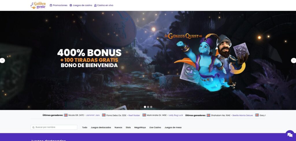Golden Genie Online Casino