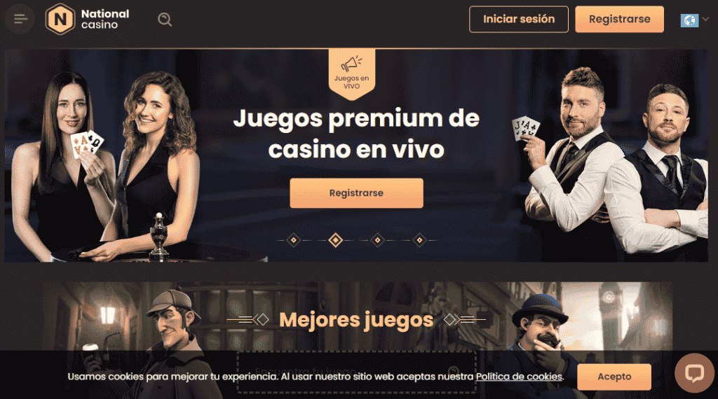 National Casino Screenshot