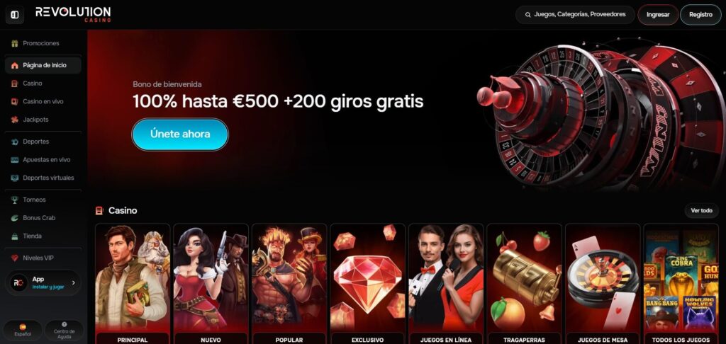 Revolution Online Casino