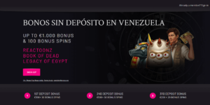 Bonos sin Depósito en Venezuela